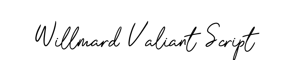 Willmard Valiant Script