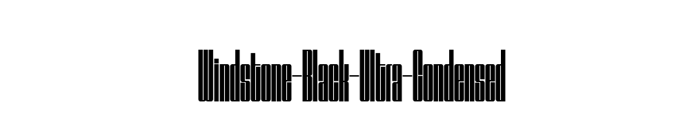 Windstone-Black-Ultra-Condensed