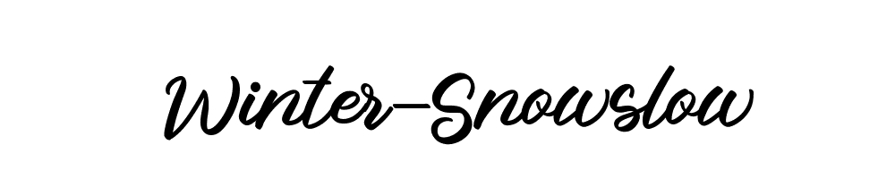 Winter-Snowslow