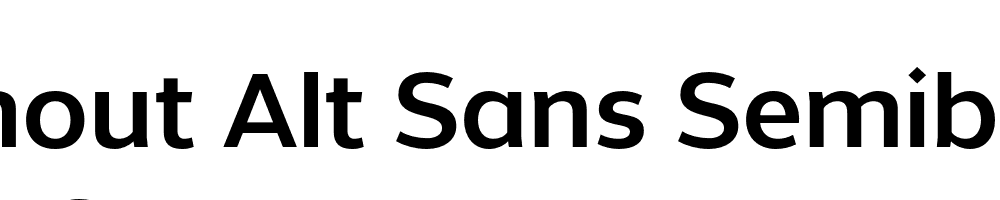  DEMO Without Alt Sans Semibold Regular