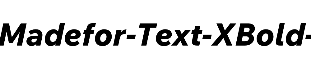 Wix-Madefor-Text-XBold-Italic