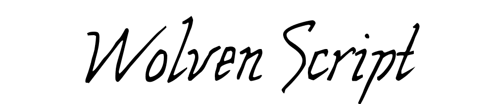 Wolven Script