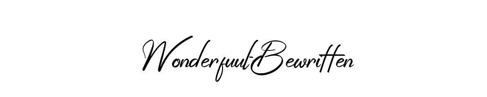 Wonderfuul-Bewritten