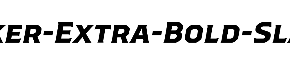 Worker-Extra-Bold-Slanted