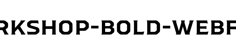 workshop-bold-webfont
