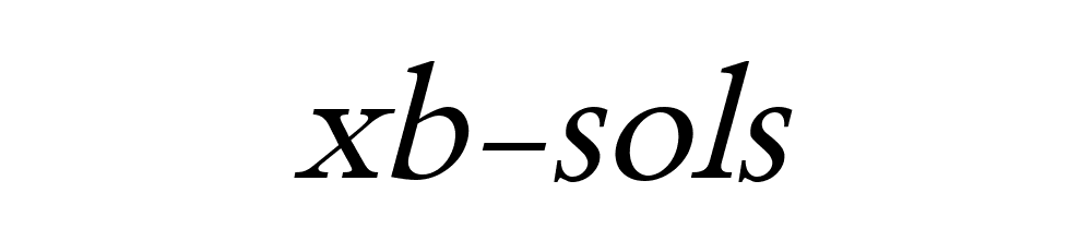 xb-sols