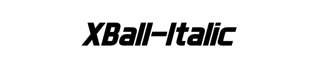 XBall-Italic