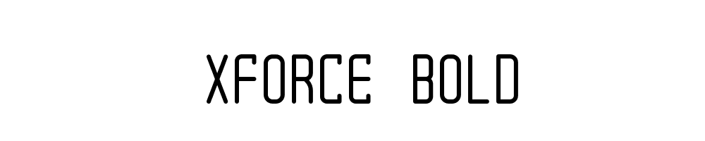 XForce-Bold