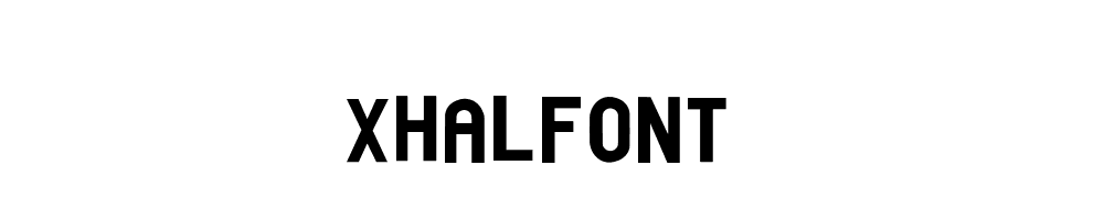 xhalfont