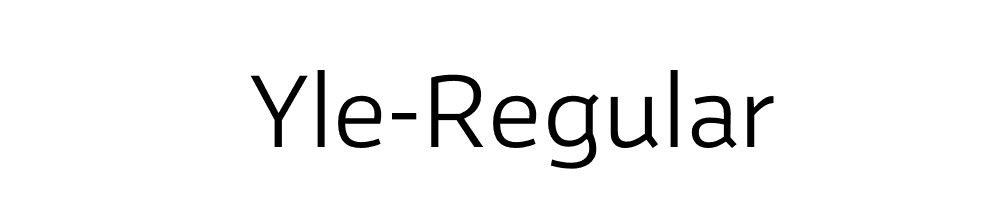 Yle-Regular