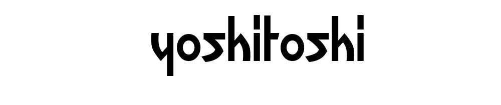 Yoshitoshi