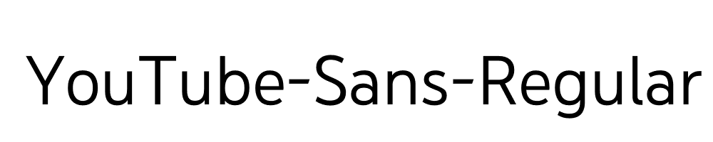 YouTube-Sans-Regular