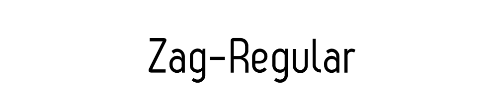 Zag-Regular