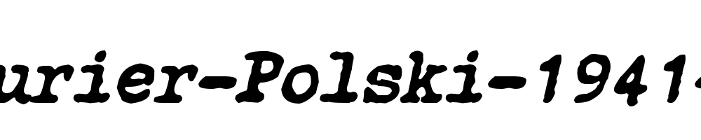 zai-Courier-Polski-1941-italic