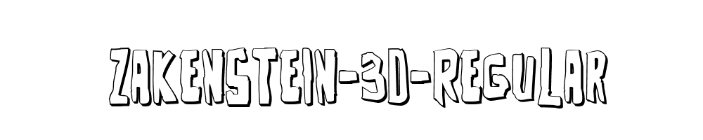 Zakenstein-3D-Regular