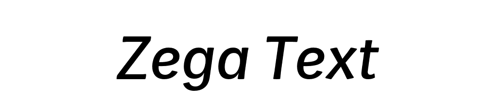 Zega Text