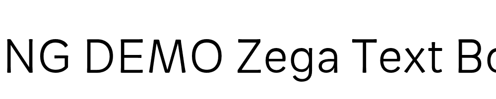  DEMO Zega Text Book Regular