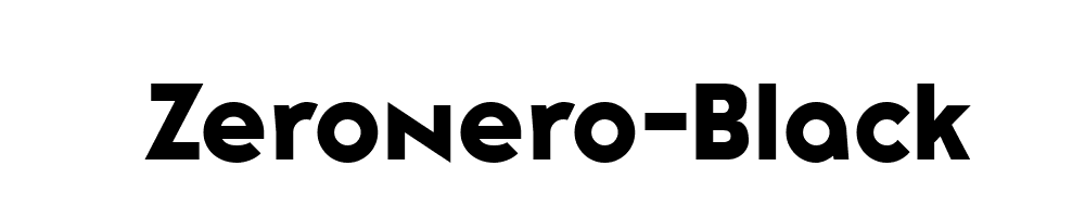 Zeronero-Black