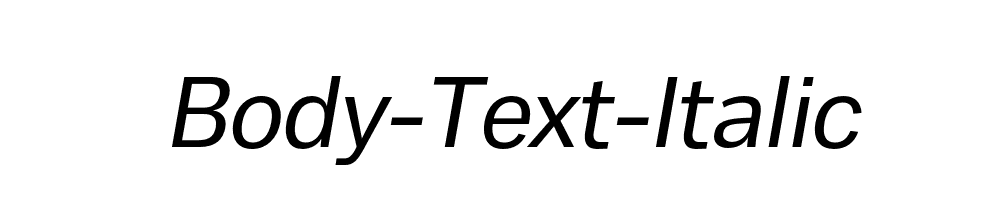 Body-Text-Italic