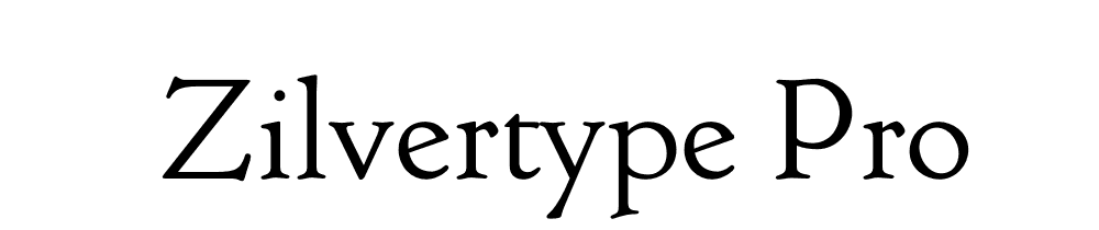 Zilvertype Pro