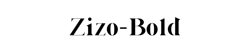 Zizo-Bold