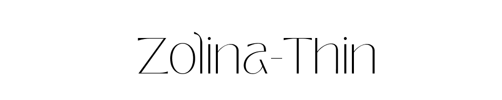 Zolina-Thin