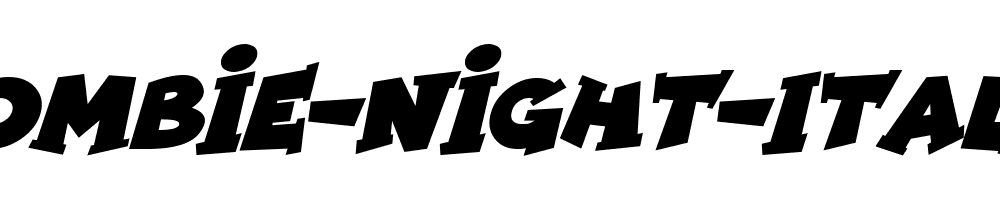 Zombie-Night-Italic