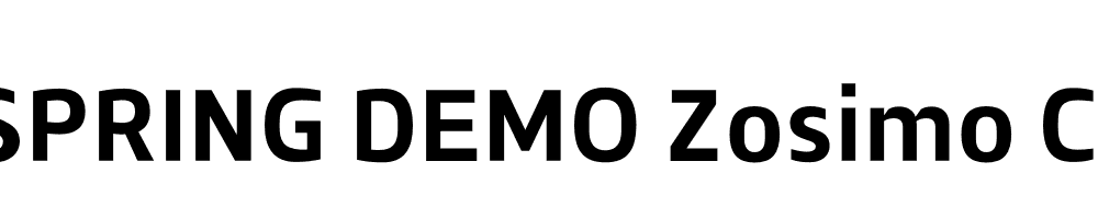  DEMO Zosimo Cyr Bold