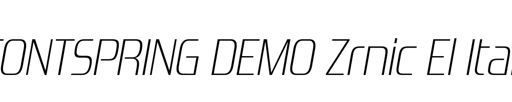  DEMO Zrnic El Italic