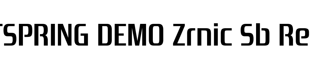  DEMO Zrnic Sb Regular