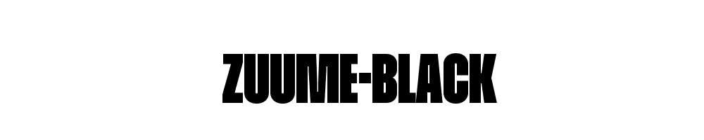 Zuume-Black