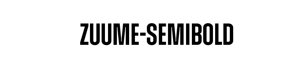 Zuume-SemiBold