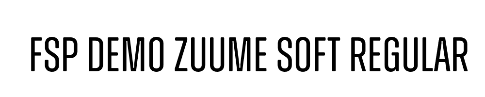 FSP DEMO Zuume Soft Regular